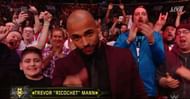 Ricochet in the crowd at an NXT Takeover